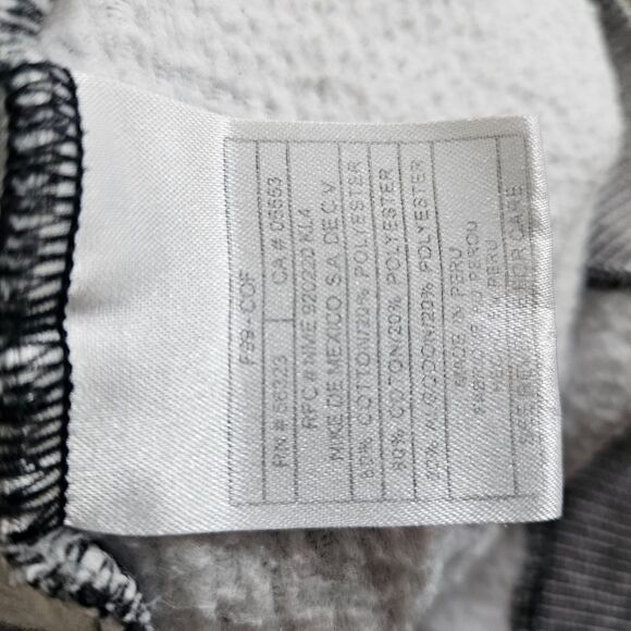 Nike Men's XL Golf vest, Gray/Black vertical stripes, sporty, outdoor, Grandpa - Picture 4 of 7